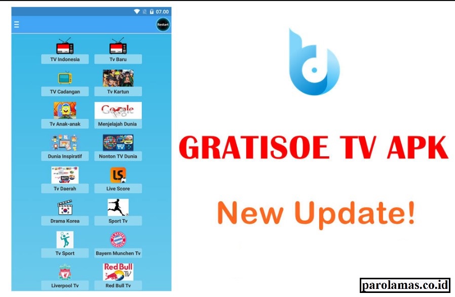 Sekilas-Gratisoe-TV-APK-Tebaru-2022